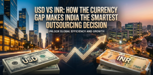 USD vs INR: How the Currency Gap Makes India the Smartest Outsourcing Data Entry Decision